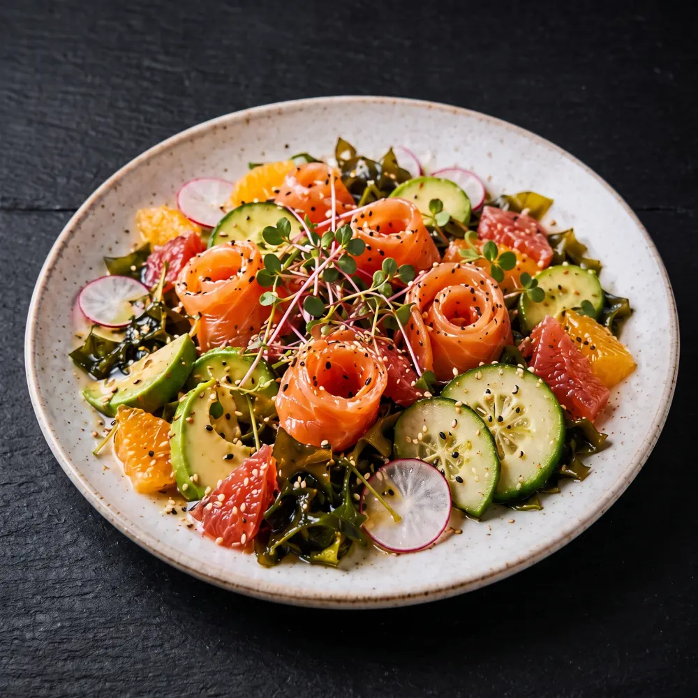 Salades — Vinaigrette yuzu · YUNA